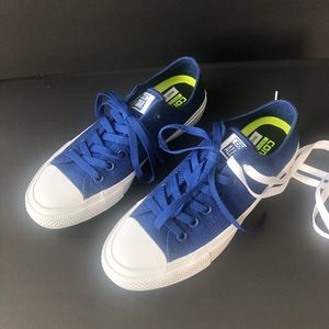 Converse Chuck Taylor II Blue With Lunarlon